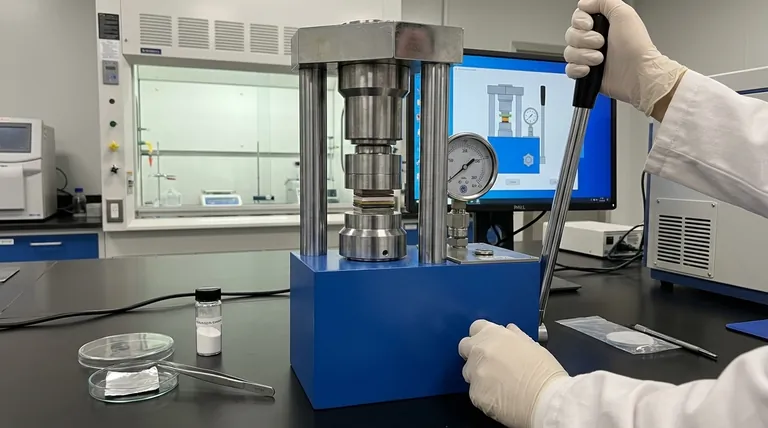 全固体電池の組み立てに360 MPaの圧力が使用されるのはなぜですか?高性能を実現する優れた界面接触