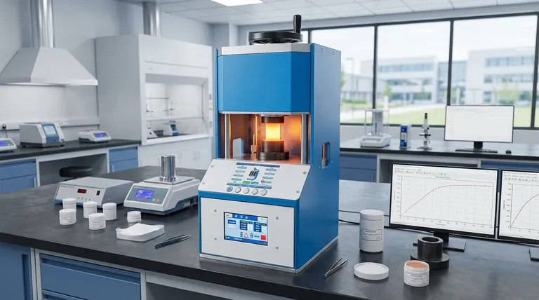 LLZOセラミックスの高温焼結中に、急速な緻密化を達成するために25 MPaの単軸圧力を印加する役割は何ですか?