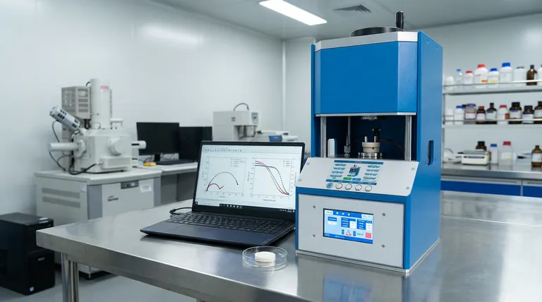 Come si può misurare l'impatto dei parametri di pressatura a caldo sulla conducibilità dell'elettrolita LLZTO/PVDF? | Una guida quantitativa
