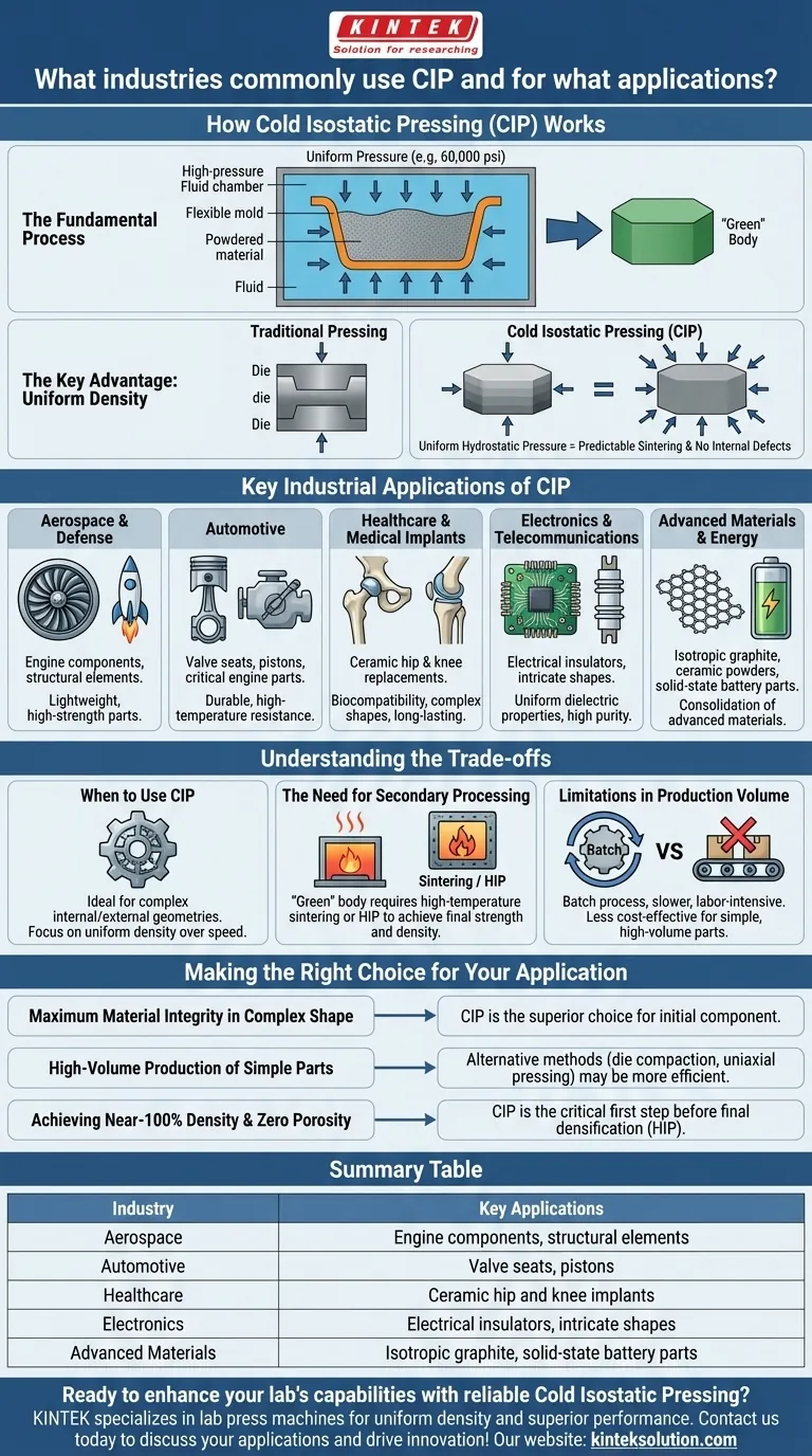What industries commonly use CIP and for what applications? Unlock High-Performance Manufacturing Solutions Visual Guide