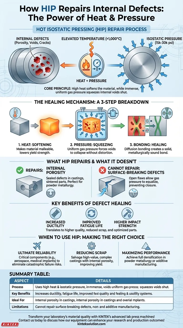 热等静压（HIP）如何修复材料内部缺陷？通过HIP实现完美的材料完整性 图解指南
