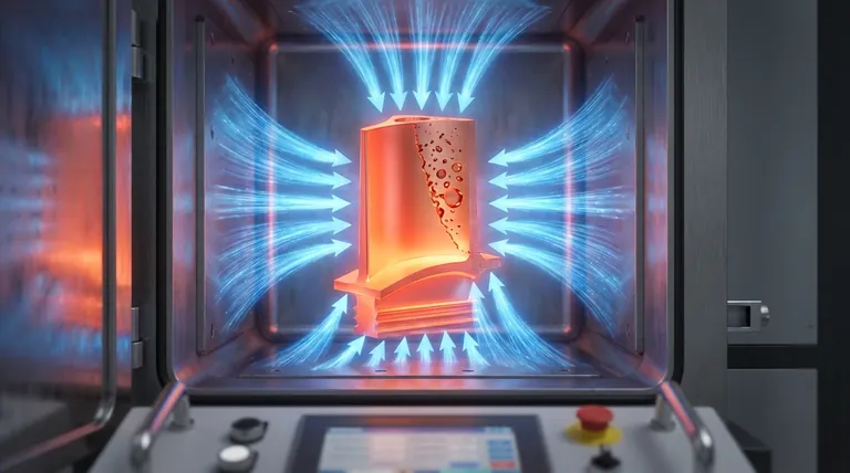 كيف تصلح المعالجة التزامنية الأيزوستاتيكية الساخنة (HIP) العيوب الداخلية في المواد؟ حقق تكاملاً مثالياً للمادة باستخدام المعالجة التزامنية الأيزوستاتيكية الساخنة