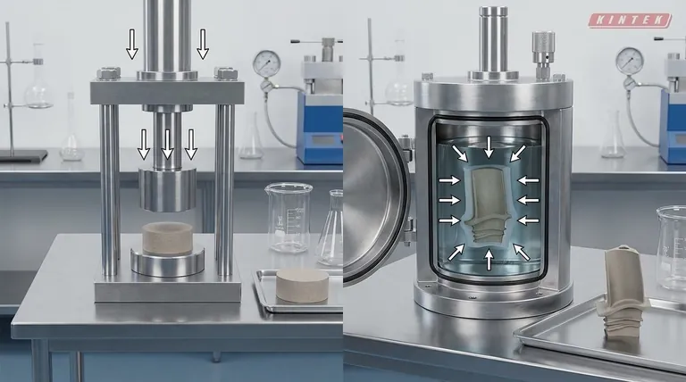 How does Cold Isostatic Pressing (CIP) differ from uniaxial pressing? Choose the Right Method for Your Lab