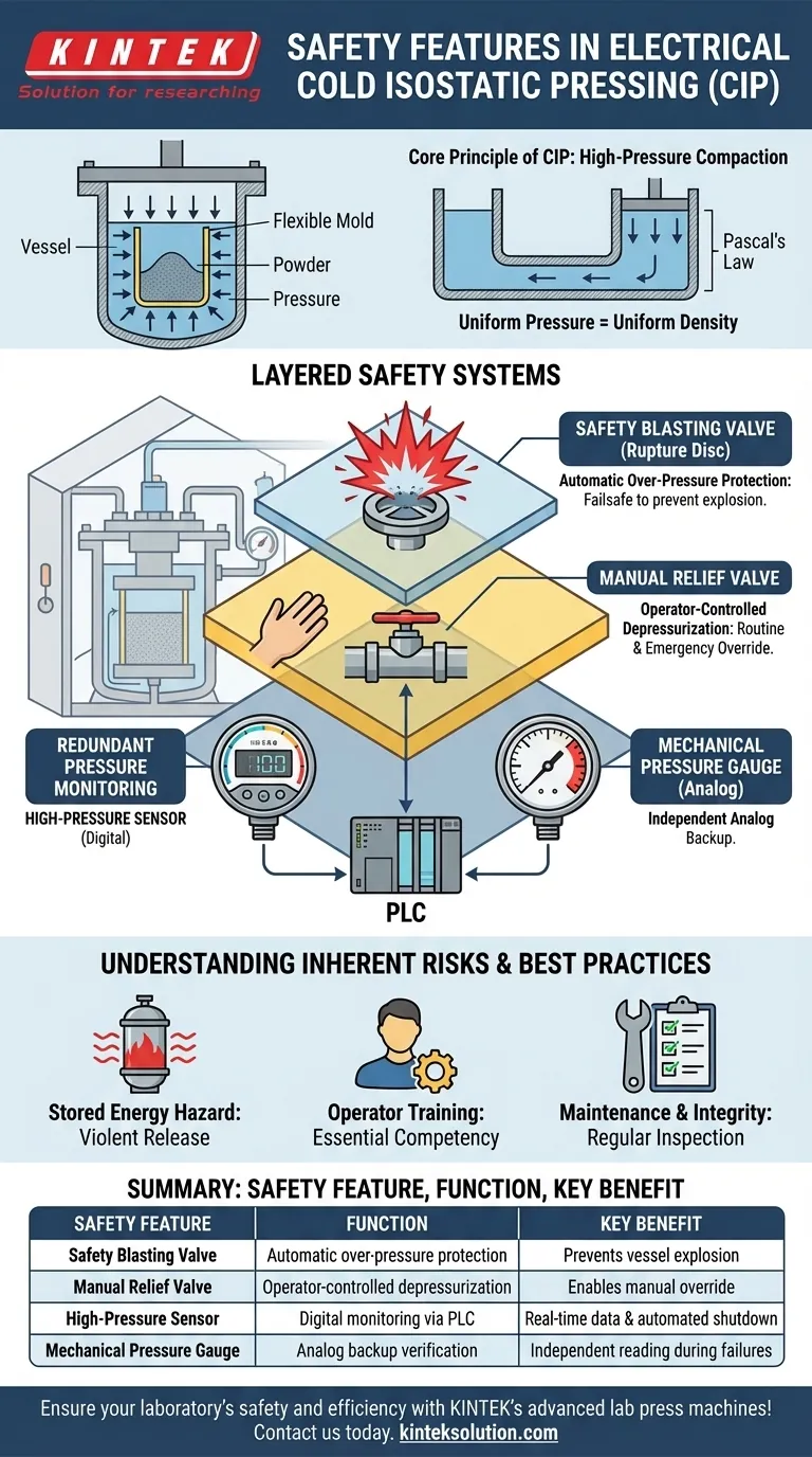 电气冷等静压（CIP）中采用了哪些安全功能？确保安全的高压操作 图解指南