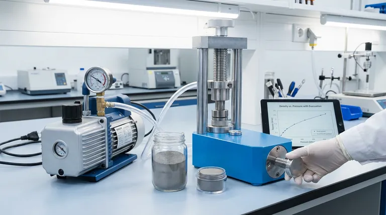 What is the benefit of evacuating air from loose powder before compaction? Achieve Denser, Defect-Free Parts