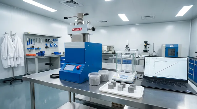 ما هي الشروط المطلوبة لتحقيق علاقات ضغط مقابل كثافة متطابقة في الضغط المتساوي التضاغط (isostatic compacting)؟ ضمان الاتساق التام لنتائج قابلة للتكرار