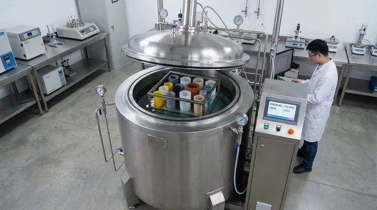 What is the working static pressure range for a Warm Isostatic Press? Discover Efficient Powder Compaction