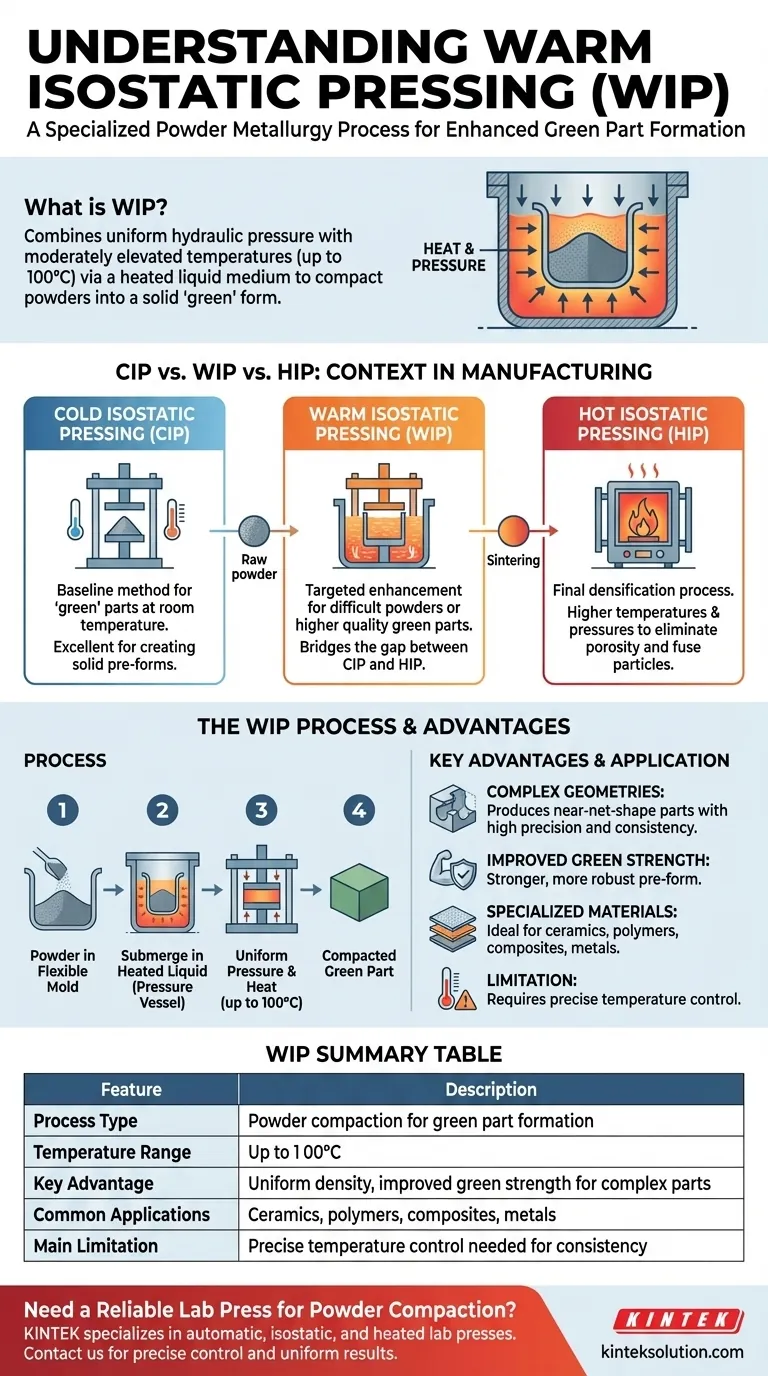 What is Warm Isostatic Pressing (WIP)? Enhance Your Powder Compaction with Gentle Heat Visual Guide