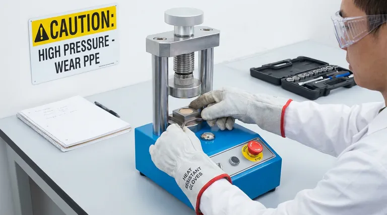 Quelles précautions de sécurité doivent être prises lors de l'utilisation des presses de laboratoire ? Assurer la sécurité de l'opérateur et de l'équipement