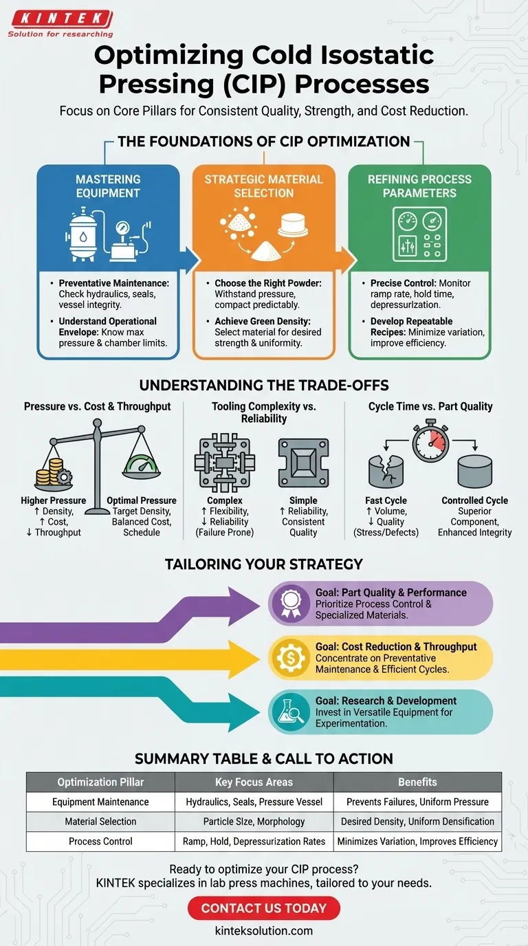 How can businesses optimize Cold Isostatic Pressing processes? Boost Quality and Cut Costs Visual Guide
