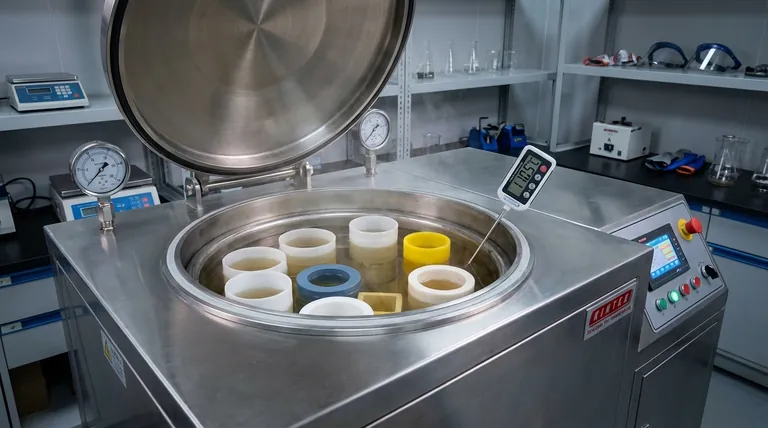 Quelles sont les capacités de température des presses isostatiques à chaud liquides ? Optimisez votre processus de compactage de poudre