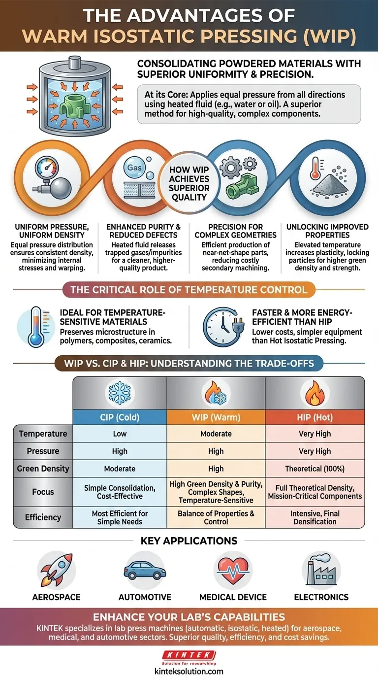 温等静压的优势是什么？实现卓越的组件质量和效率 图解指南