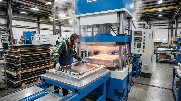 Quali applicazioni industriali ha una pressa idraulica riscaldata oltre i laboratori? Alimentare la produzione dall'aerospaziale ai beni di consumo