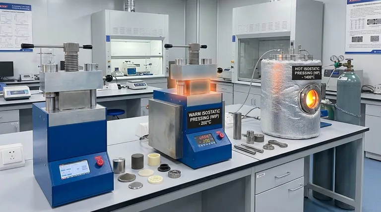 Quais são as três principais técnicas de prensagem isostática? Domine CIP, WIP e HIP para uma Densidade de Material Ótima