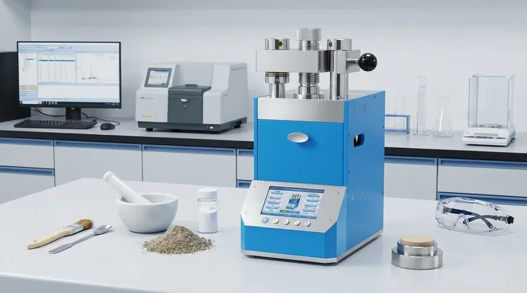 XRF 분석에서 압착 펠릿이 표준 시료 준비 방법인 이유는 무엇입니까? 정확하고 비용 효율적인 결과 달성