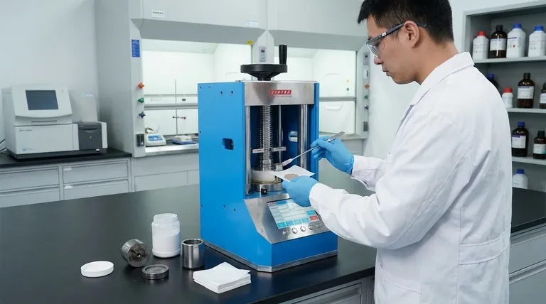 كيف يمكن أن يحدث التلوث أثناء تحضير العينات بالكبس في التحليل بالطيف الفلوري بالأشعة السينية (XRF)؟ تجنب الأخطاء في الطحن والكبس