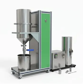 Sistema de filtración de lechada de batería