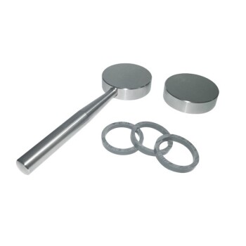 XRF KBR anello di plastica laboratorio polvere pellet stampo di pressatura per FTIR