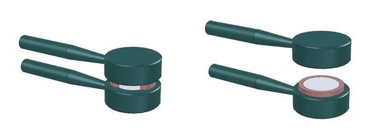 Sample preparation process and demolding process
