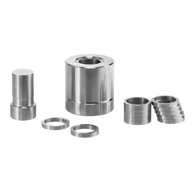 XRF KBR Steel Ring Lab Powder Pellet Pressing Mold for FTIR