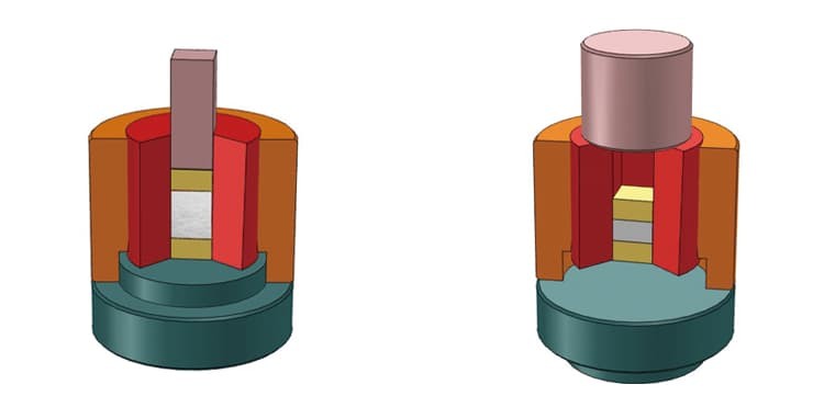 Sample preparation process and demolding process