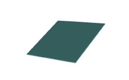 Sample shape pressed by the mold