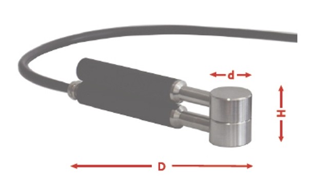 Diagram of hydraulic powder press size