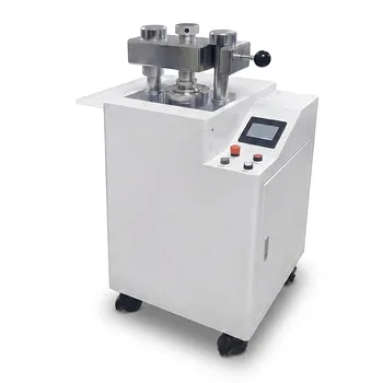 XRF 분석용 자동 형광 샘플 제조 프레스 40톤 실험실 펠릿 프레스