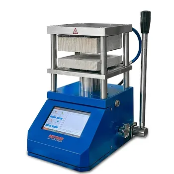 Presse de Laboratoire Manuelle à Chaud avec Chauffage Numérique Double Zone de Précision
