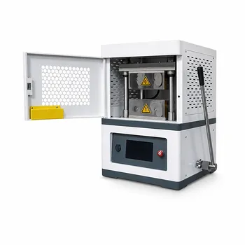 Solid-State Battery Electrolyte and Electrode Development Laboratory Hydraulic Hot Press