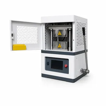 Laboratory Hydraulic Hot Press for Solid State Battery Research with Programmable Controls and Independent Platen Heating