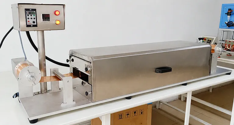 Desktop Continuous Film Coating Testing Machine for 18650 Cylindrical Batteries 1