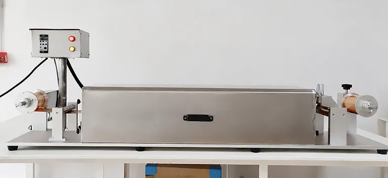 Desktop Continuous Film Coating Testing Machine for 18650 Cylindrical Batteries 2