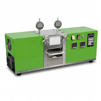 Laminador eléctrico vertical de dos rodillos con calefacción de 100 mm, prensa de rodillos eléctrica