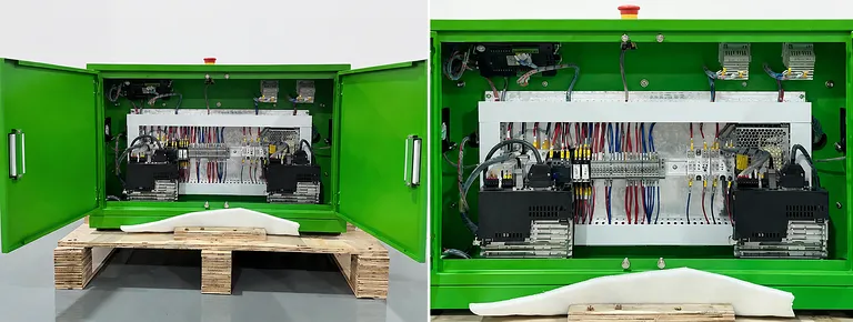 Integrated Dual Servo Heated Horizontal Two Roll Mill for Battery Electrode Calendering 2