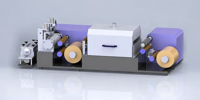 Slot Die Extrusion Coating Machine for Roll to Roll Electrode Coating 1