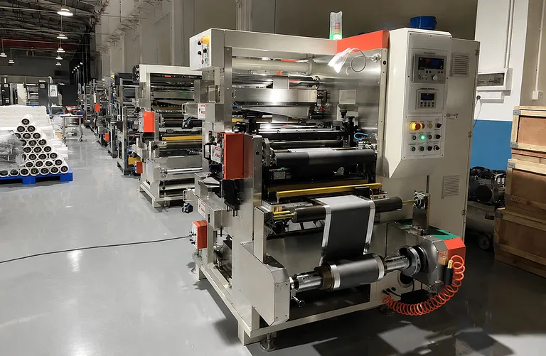 Lithium Battery Electrode Sheet Continuous Slitting Machine 200 to 560 mm Slitting Width 1