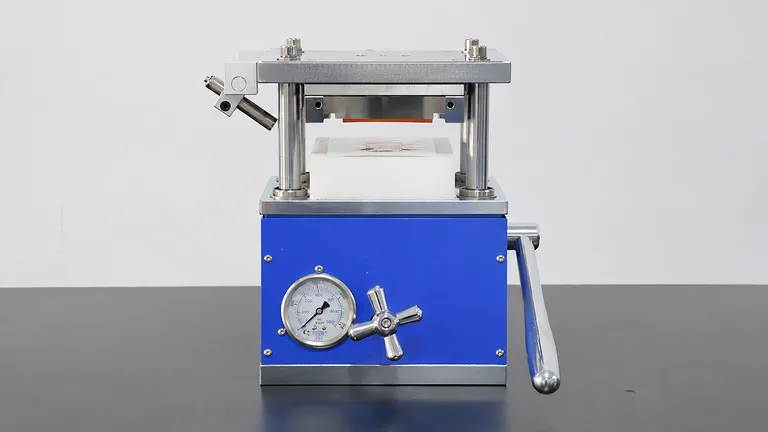 Laboratory Compact Hydraulic Positioning Die Cutting Machine 1