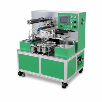 Máquina semiautomática de apilado de baterías de iones de litio
