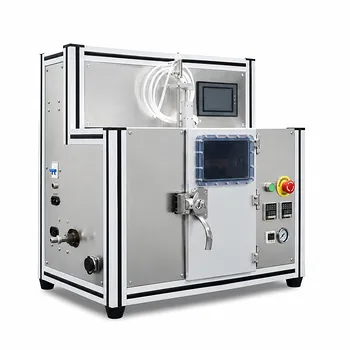 Máquina integrada de llenado de electrolito al vacío, reposo y pre-sellado para baterías y condensadores
