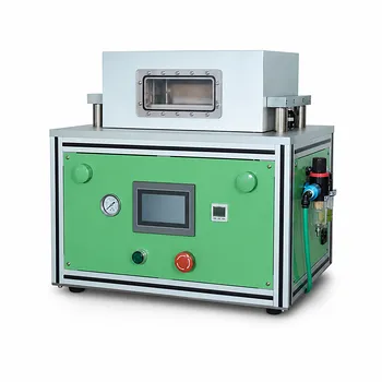 Máquina de sellado al vacío secundario para celdas tipo bolsa con perforación automática