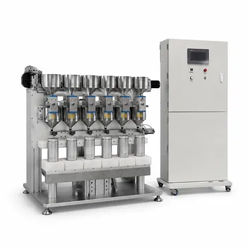 Vakuum-Elektrolytbefüllmaschine mit sechs Stationen für Superkondensator-Batterien