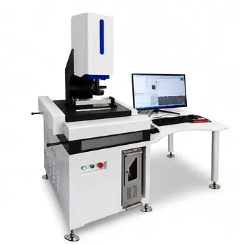 Système de mesure automatique des bavures : Machine d'inspection optique vidéo de haute précision pour électrodes de batterie et composants de précision