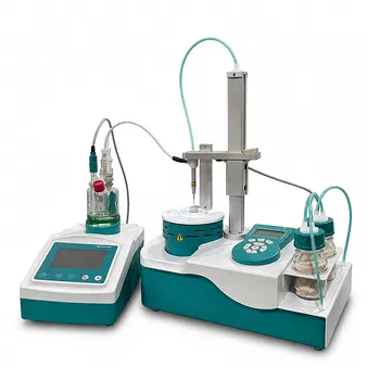 Coulometric Karl Fischer Moisture Titrator with Headspace Karl Fischer Oven for Trace Water Analysis