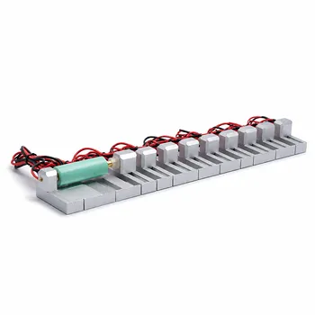 Erweiterte Vierleiter-CNC-Aluminium-Batterietestvorrichtung mit doppelter Selbstverriegelung 60A