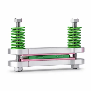 Dispositif de test de pression pour batterie polymère pour le serrage et l'analyse de cyclage de cellules de type pouch