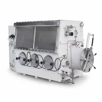 Glove box da banco sottovuoto in acciaio inossidabile per uso di laboratorio