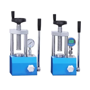 Prensa hidráulica de laboratório para pellets Prensa hidráulica de laboratório