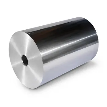 Foglio di alluminio ad alta purezza da 15 e 16 micron per collettore di corrente catodico di batterie