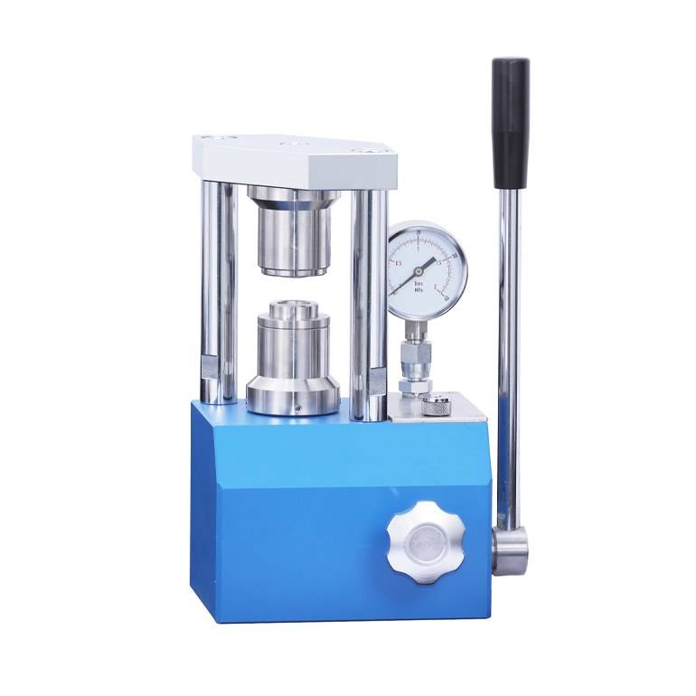Manual button battery sealing machine